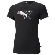 T-shirt enfant Puma TEE-SHIRT G PP GRAF JUNIOR - Noir - 176