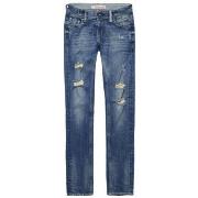 Pantalon enfant Teddy Smith Chino junior marron BLUEBURNS17 pepe Jeans