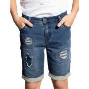 Maillots de bain enfant Deeluxe Short junior BULLET Bleu foncé -