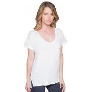 Debardeur Deeluxe Tee shirt Femme Amy blanc - XS