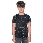 T-shirt enfant Deeluxe T-shirt junior Noir GRANO -