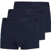 Caleçons Levis Boxer-shorts Lot de 3 Bleu Foncé Uni