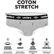 Boxers Umbro Lot de 3 Boxers coton femme