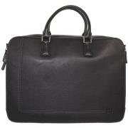 Porte document David William Serviette en cuir ref_lhc41371-noir-42*31...