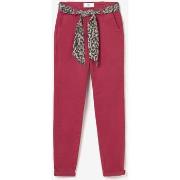 Pantalon Le Temps des Cerises Pantalon dyli2 rouge framboise