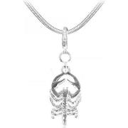 Collier Sc Crystal SN016+CH0356-ARGENT