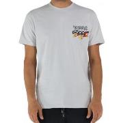T-shirt Disclaimer T-shirt en jersey imprim skate