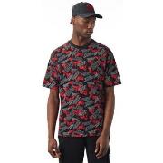 T-shirt New-Era Chicago Bulls NBA All-Over Printed