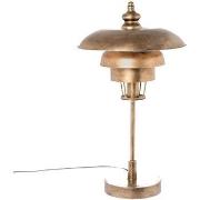 Lampes à poser Riverdale Lampe à poser or rétro en métal patiné 68 cm
