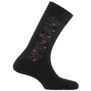 Chaussettes Kindy Mi-chaussettes jersey en coton baguette florale