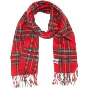 Echarpe Harrington Echarpe écossaise rouge 100% laine