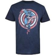 T-shirt Captain America Shield Charge