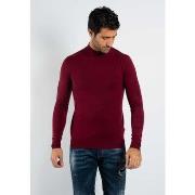 Pull Hollyghost Pull fin col Cheminée YY05 - Bordeaux