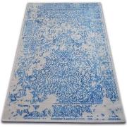 Tapis Rugsx Tapis Vintage 22208/053 bleu / gris rosette 160x230 cm