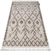 Tapis Rugsx Tapis BERBER TANGER B5940 crème et marron 120x170 cm