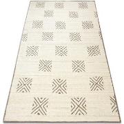 Tapis Rugsx Tapis PURE Carrés géométrique 5842-17731 crème 120x160 cm