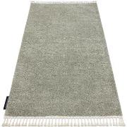 Tapis Rugsx Tapis BERBER 9000 vert Franges berbère marocain 200x290 cm