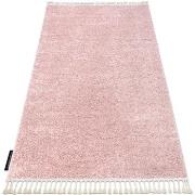 Tapis Rugsx Tapis BERBER 9000 rose Franges berbère marocain 180x270 cm