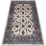 Tapis Rugsx Tapis SOFT 6019 FLEURS CADRE beige / 120x170 cm