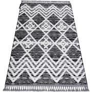 Tapis Rugsx Tapis MAROC P642 Diamants, Zigzag gris / 200x290 cm