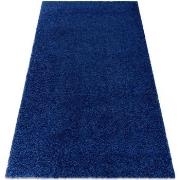 Tapis Rugsx Tapis SOFFI shaggy 5cm bleu foncé 60x100 cm