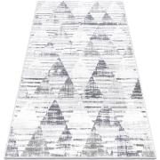 Tapis Rugsx Tapis POLI 9051A Géométrique, triangoli blanc / 140x190 cm