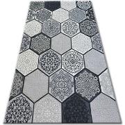 Tapis Rugsx Tapis LISBOA 27212/356 Hexagone Rayon de Miel 80x150 cm