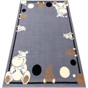 Tapis Rugsx Tapis BCF FLASH Hippo 3993 - Hippopotame 160x220 cm