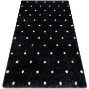 Tapis Rugsx Tapis FLUFFY 2370 shaggy points - anthracite 80x150 cm