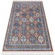 Tapis Rugsx Tapis moderne BELLE BG60A marron foncé et 160x220 cm