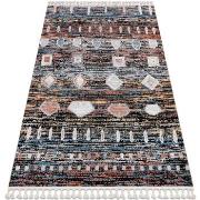 Tapis Rugsx Tapis moderne BELLE BR36A noir et rose 120x170 cm