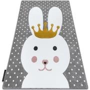 Tapis Rugsx Tapis PETIT BUNNY PETIT LAPIN gris 140x190 cm