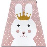 Tapis Rugsx Tapis PETIT BUNNY PETIT LAPIN rose 180x270 cm