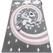 Tapis Rugsx Tapis PETIT PONY PETIT PONEY gris 140x190 cm