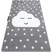 Tapis Rugsx Tapis PETIT CLOUD NUAGE ÉTOILES gris 160x220 cm