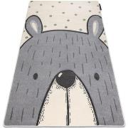 Tapis Rugsx Tapis PETIT BEAR Ours crème 140x190 cm