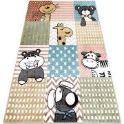 Tapis Rugsx Tapis FUN Pets pour enfants, animaux coloré 80x150 cm