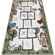 Tapis Rugsx Tapis FUN Hop pour enfants, la marelle, 80x150 cm