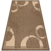 Tapis Rugsx TAPIS EN CORDE SIZAL FLOORLUX 20078 café 80x150 cm