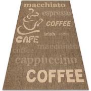 Tapis Rugsx TAPIS EN CORDE SIZAL FLOORLUX 20221 café 240x330 cm