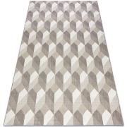 Tapis Rugsx Tapis EN CORDE SIZAL FLAT 48624/686 CUBES 140x200 cm