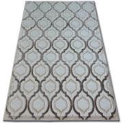 Tapis Rugsx Tapis ACRYLIQUE YAZZ 9717 Beige Foncé/Beige Clair 133x190 ...