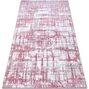 Tapis Rugsx Tapis ACRYLIQUE DIZAYN 122 rose clair / 160x230 cm