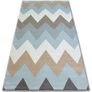 Tapis Rugsx Tapis ARGENT - W4936 Zigzag Bleu 133x190 cm