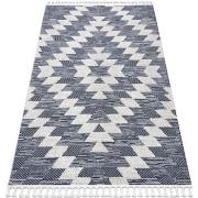 Tapis Rugsx Tapis SEVILLA Z250A diamants bleu / gris 120x170 cm