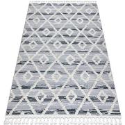 Tapis Rugsx Tapis SEVILLA Z555A treillis, diamants gris / 160x220 cm