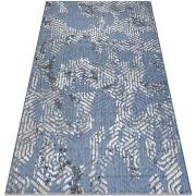 Tapis Rugsx Tapis Structural SOLE D3841 hexagones - tissé 80x250 cm