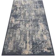 Tapis Rugsx Tapis NAIN Rosette vintage 7591/50911 bleu foncé 200x300 c...