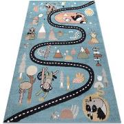 Tapis Rugsx Tapis FUN Route pour enfants, rue, animaux 140x190 cm