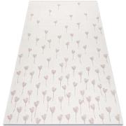 Tapis Rugsx Tapis EN CORDE SIZAL FLAT 48779/526 Fleurettes 140x200 cm